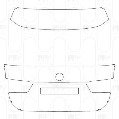 PPF prédécoupé BMW 3 Series Touring M3 CS 2025
