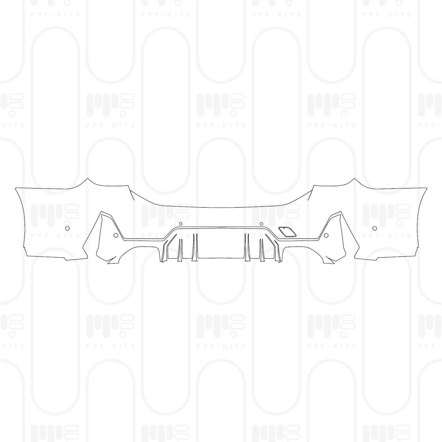 PPF prédécoupé BMW 3 Series Touring M340i 2025
