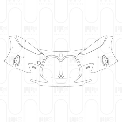 PPF prédécoupé BMW 4 Series Gran Coupe Sport 2025