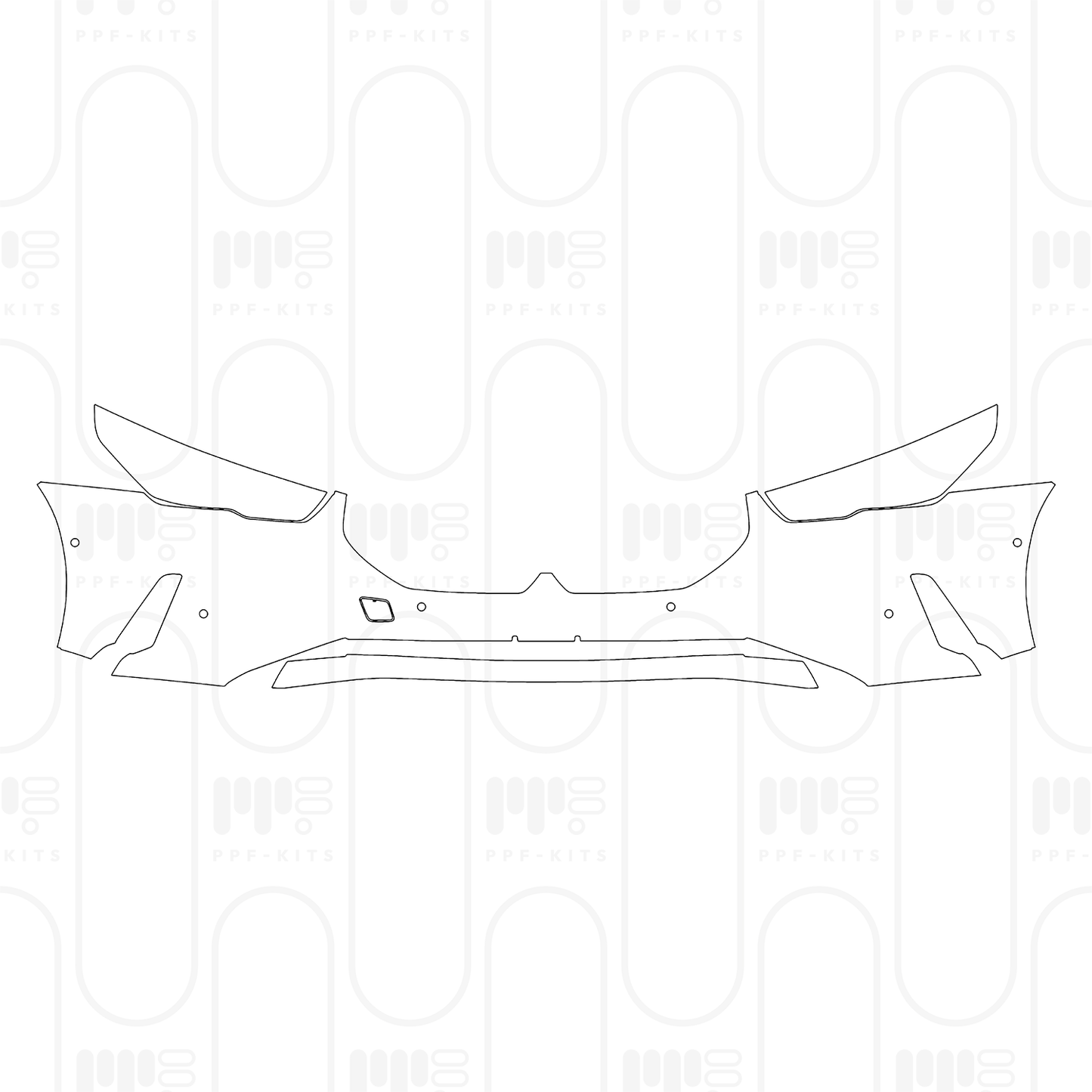 PPF prédécoupé BMW 5 Series Touring Base 2025