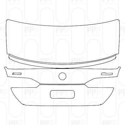 PPF prédécoupé BMW i5 Sedan Standard Wheelbase Base 2025