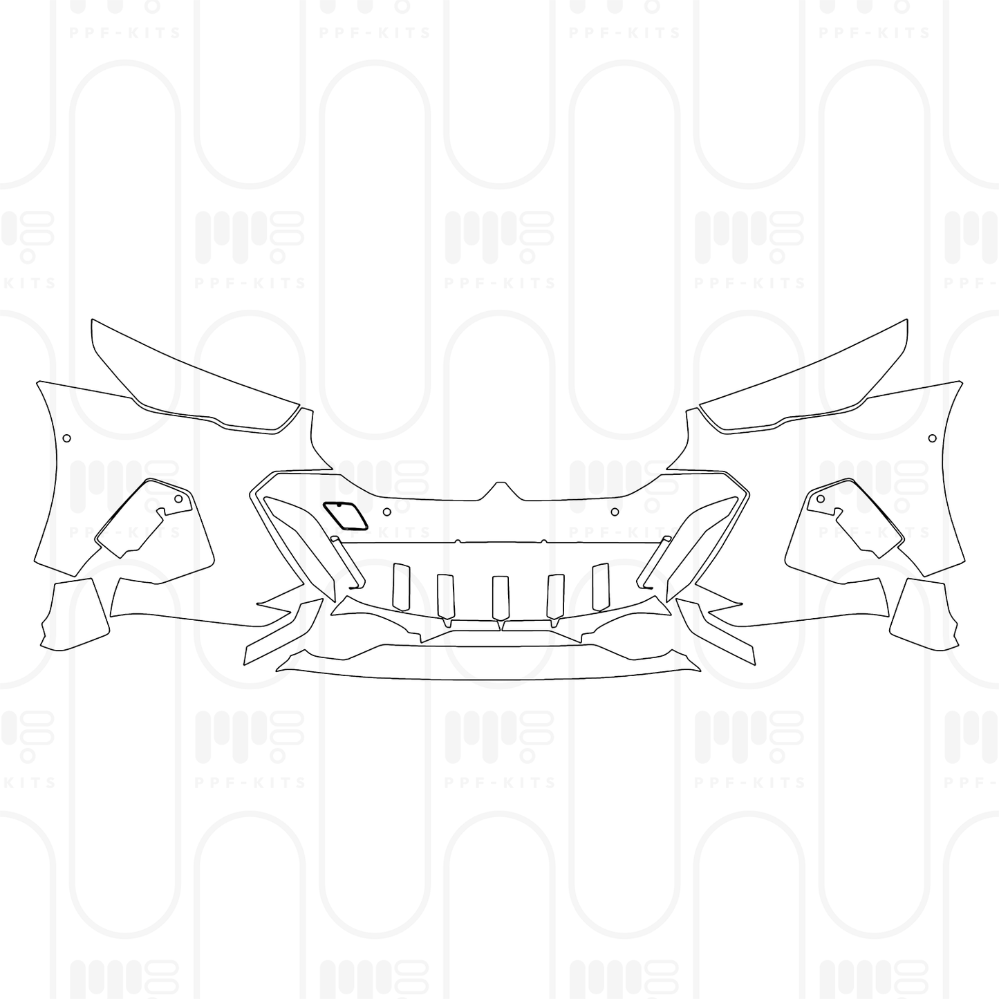 PPF prédécoupé BMW 5 Series Touring M Sport 2024