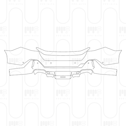 PPF prédécoupé BMW i5 Sedan Standard Wheelbase M Sport 2025