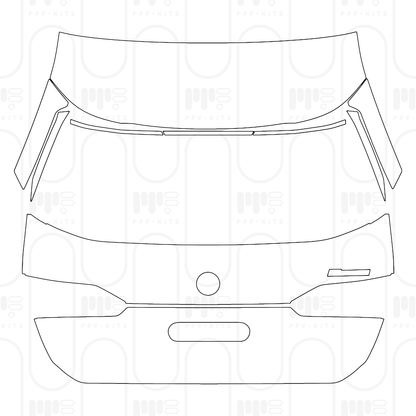 PPF prédécoupé BMW 5 Series Touring Base 2025