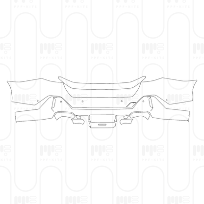 PPF prédécoupé BMW 5 Series Touring M Sport 2024