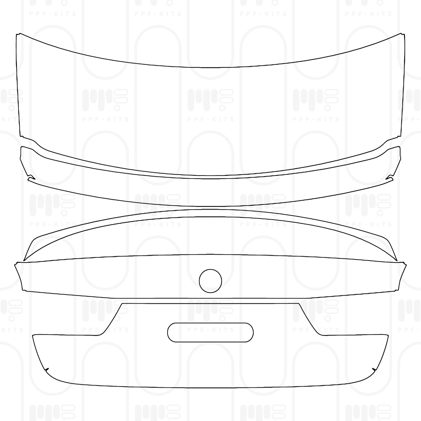 PPF prédécoupé BMW Alpina B3 GT Sedan 2024