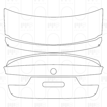 PPF prédécoupé BMW Alpina B3 GT Sedan 2024