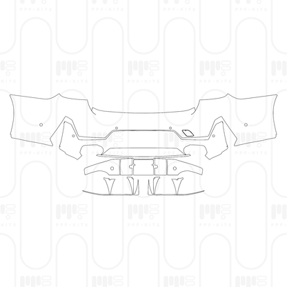 PPF prédécoupé BMW Alpina B3 GT Sedan 2024