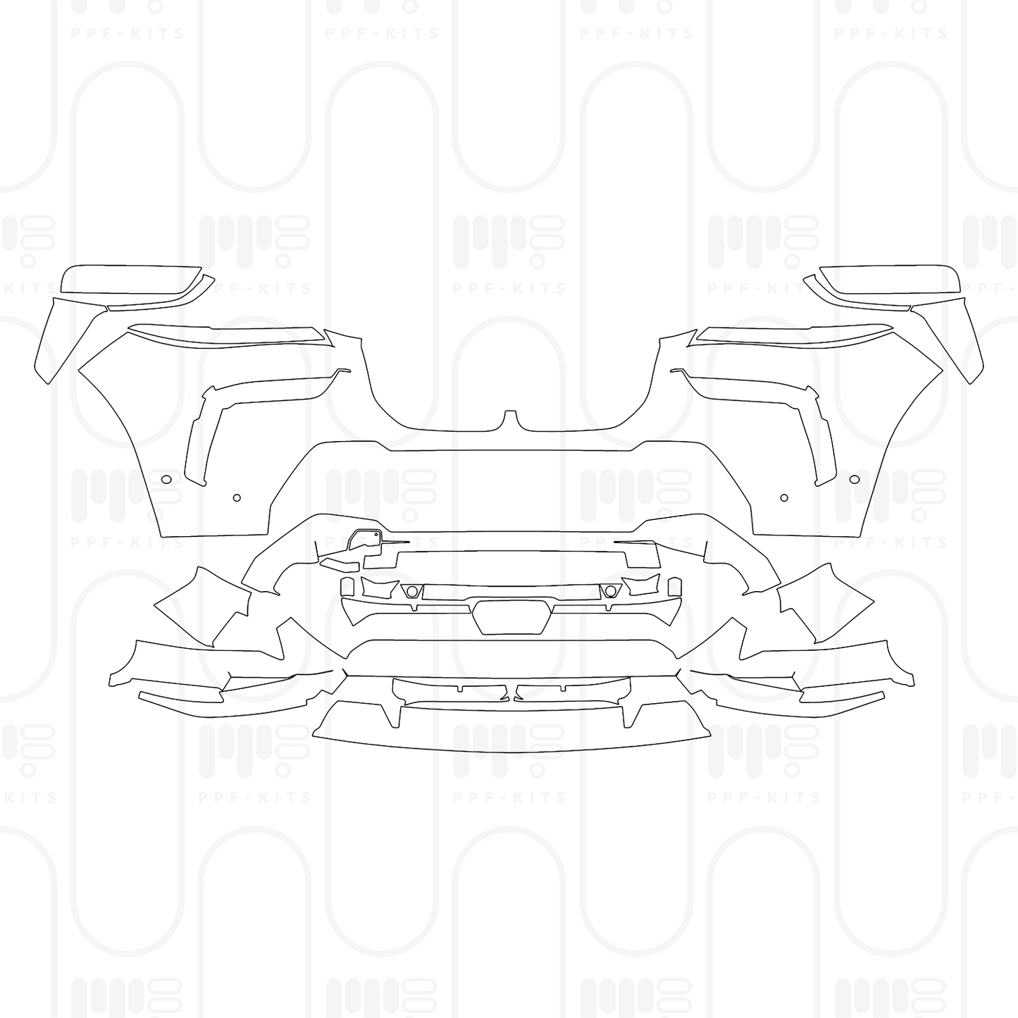 PPF prédécoupé BMW Alpina XB7 2024