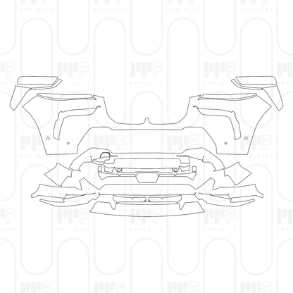 PPF prédécoupé BMW Alpina XB7 2024