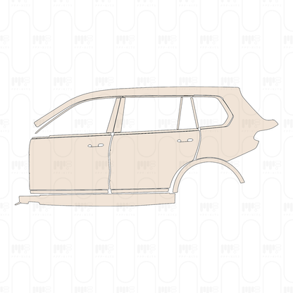 PPF prédécoupé BMW X7 M60i 2024