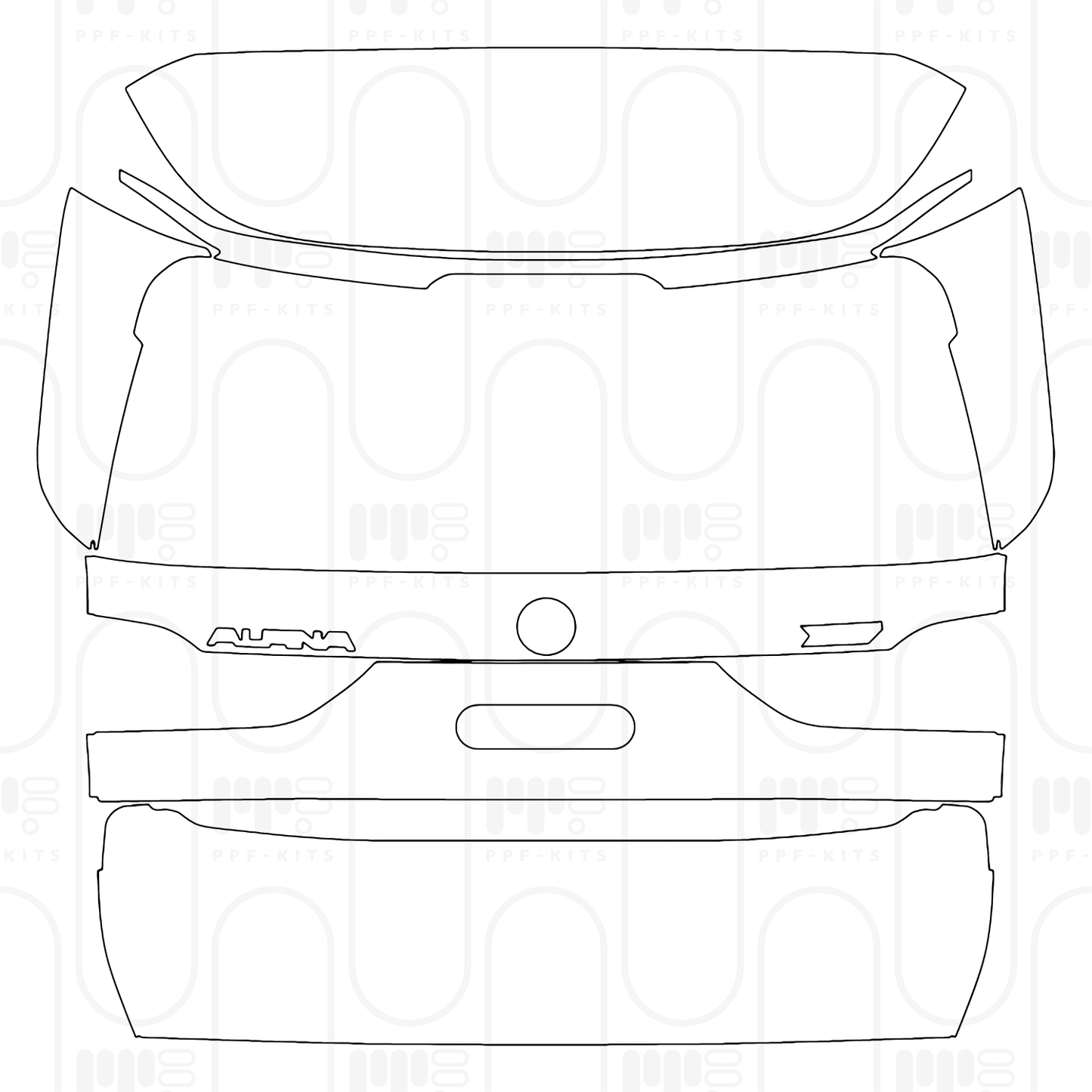 PPF prédécoupé BMW Alpina XB7 2024