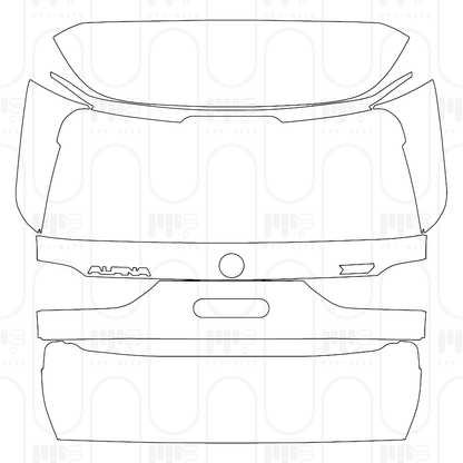 PPF prédécoupé BMW Alpina XB7 2024