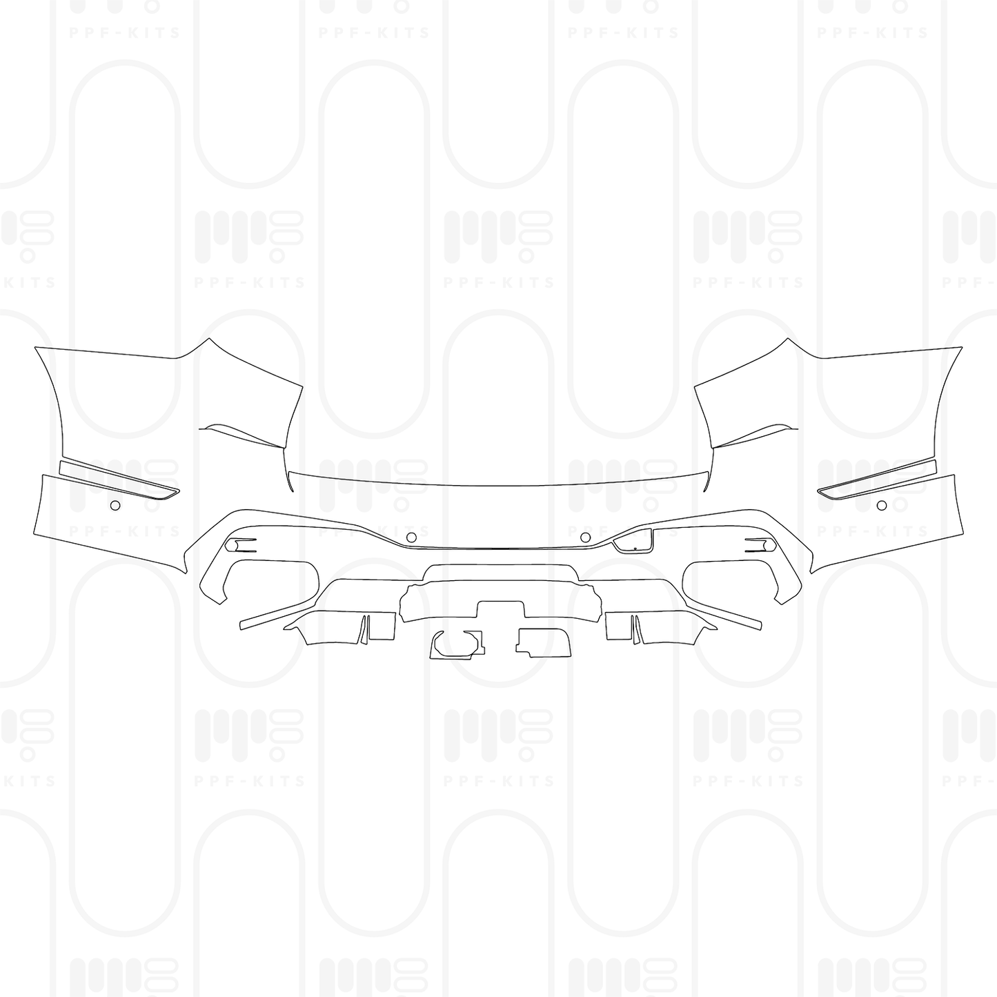 PPF prédécoupé BMW Alpina XB7 2024