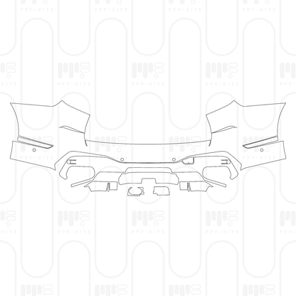 PPF prédécoupé BMW Alpina XB7 2024
