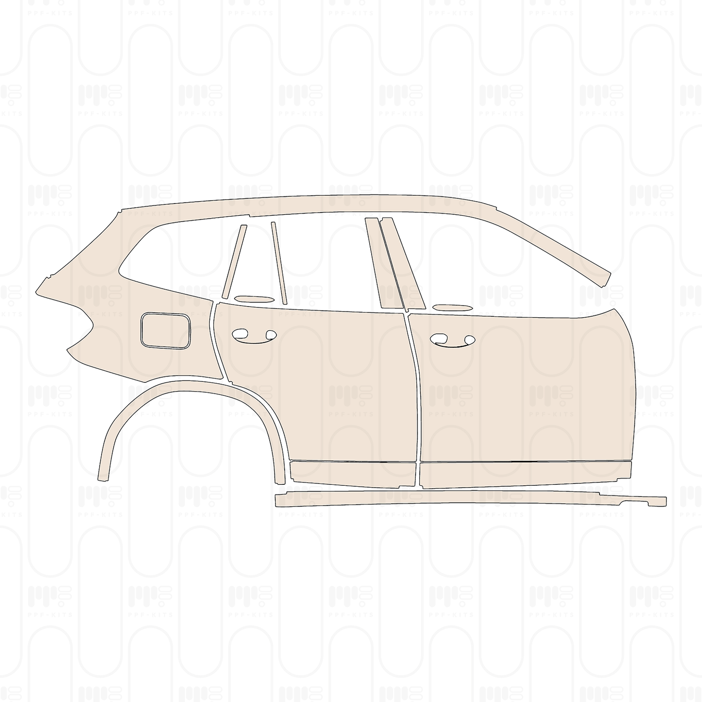 PPF prédécoupé BMW Alpina XD3 2024