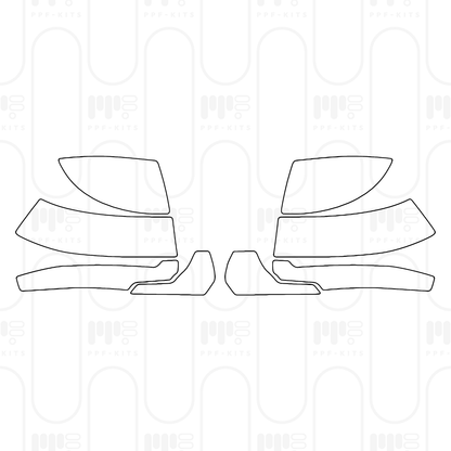 PPF prédécoupé BMW X3 Standard Wheelbase xLine 2024