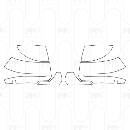 PPF prédécoupé BMW X3 Standard Wheelbase xLine 2024