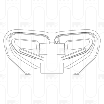 PPF prédécoupé BMW i5 Sedan Standard Wheelbase M60i 2024