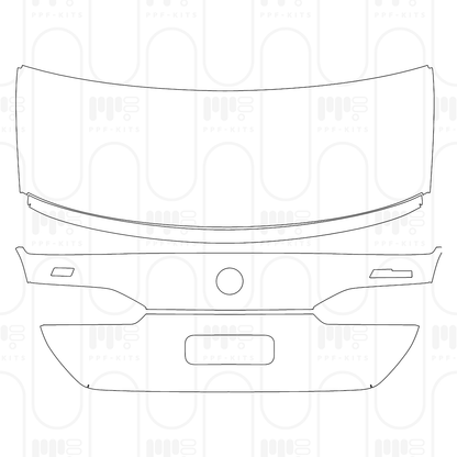 PPF prédécoupé BMW i5 Sedan Standard Wheelbase M60i 2024