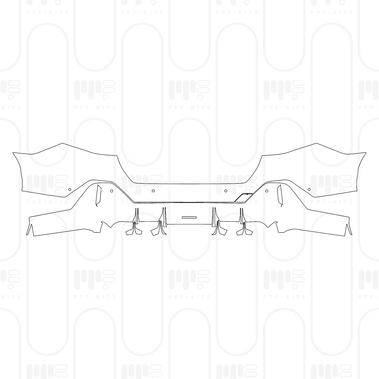 PPF prédécoupé BMW i5 Sedan Standard Wheelbase M60i 2024
