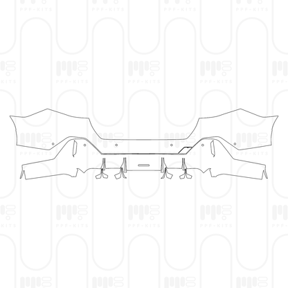 PPF prédécoupé BMW i5 Sedan Standard Wheelbase M60i 2024