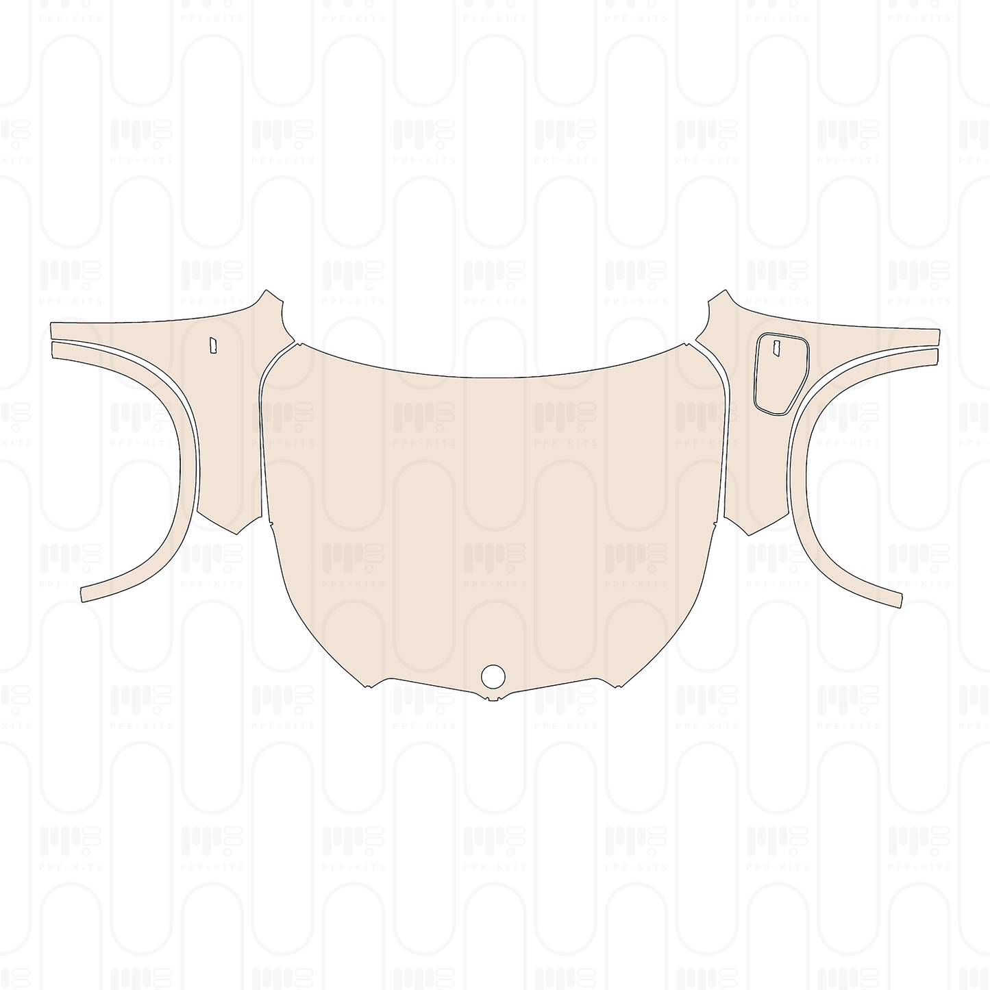 PPF prédécoupé BMW iX1 Extended Wheelbase M Sport 2024