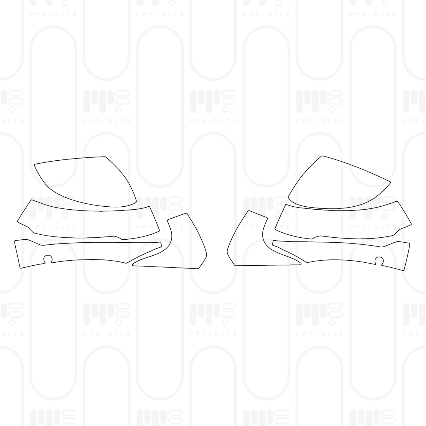 PPF prédécoupé BMW X1 Standard Wheelbase M Sport 2025