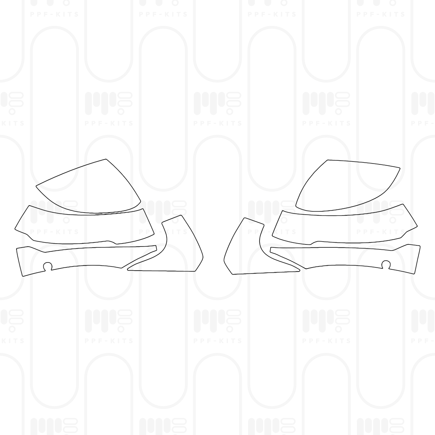 PPF prédécoupé BMW X1 Standard Wheelbase M Sport 2025