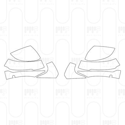 PPF prédécoupé BMW X1 Standard Wheelbase M Sport 2025