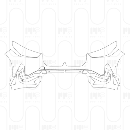 PPF prédécoupé BMW X1 Standard Wheelbase Base 2025
