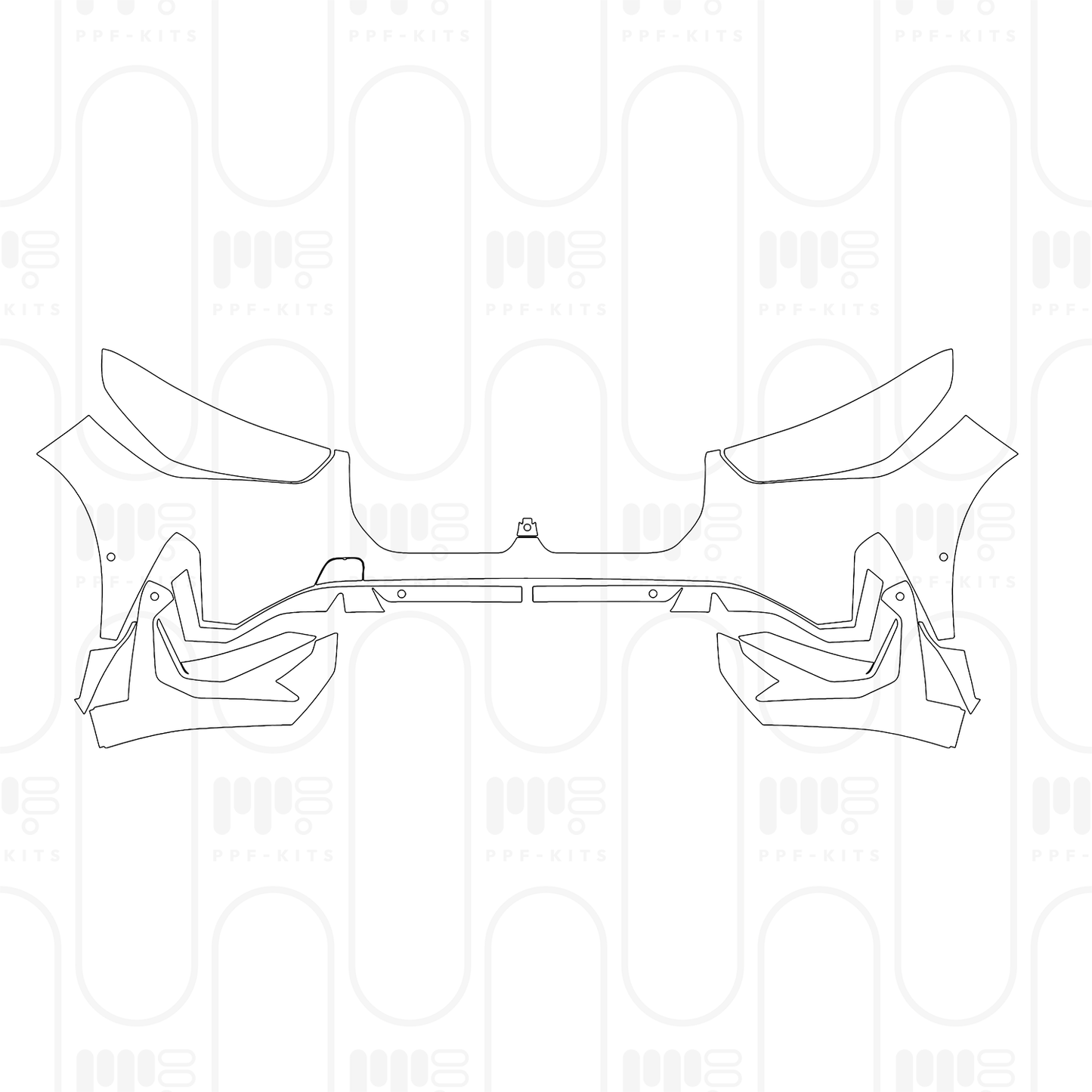 PPF prédécoupé BMW X1 Standard Wheelbase Base 2025