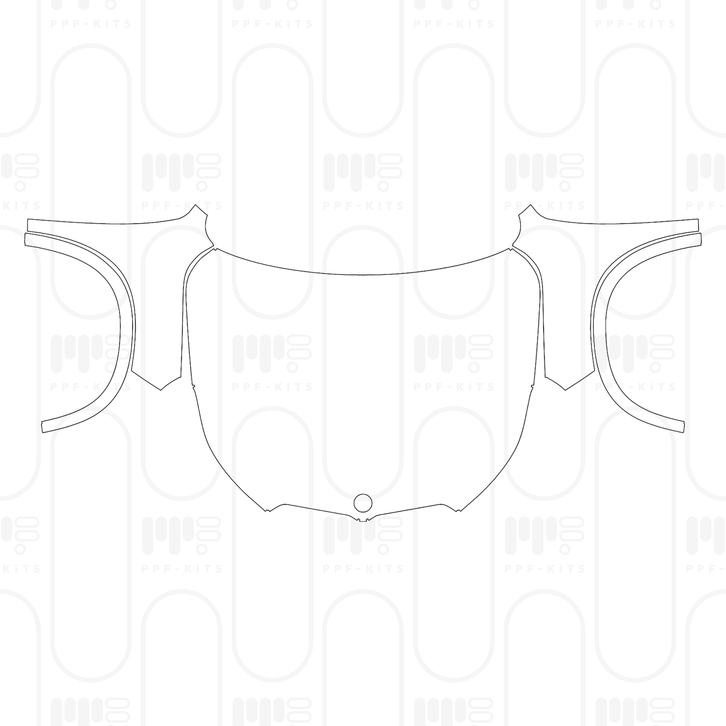 PPF prédécoupé BMW X1 Standard Wheelbase Base 2025