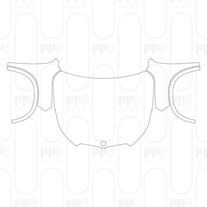 PPF prédécoupé BMW X1 Standard Wheelbase Base 2025