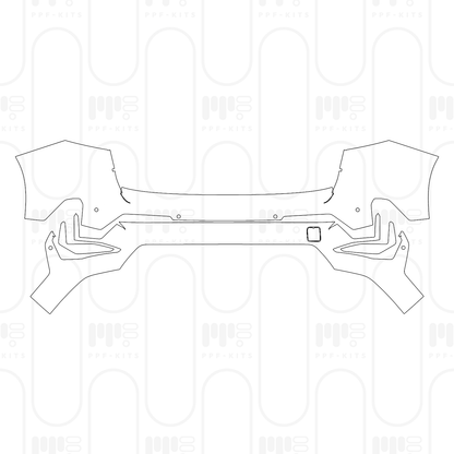 PPF prédécoupé BMW X1 Standard Wheelbase Base 2025