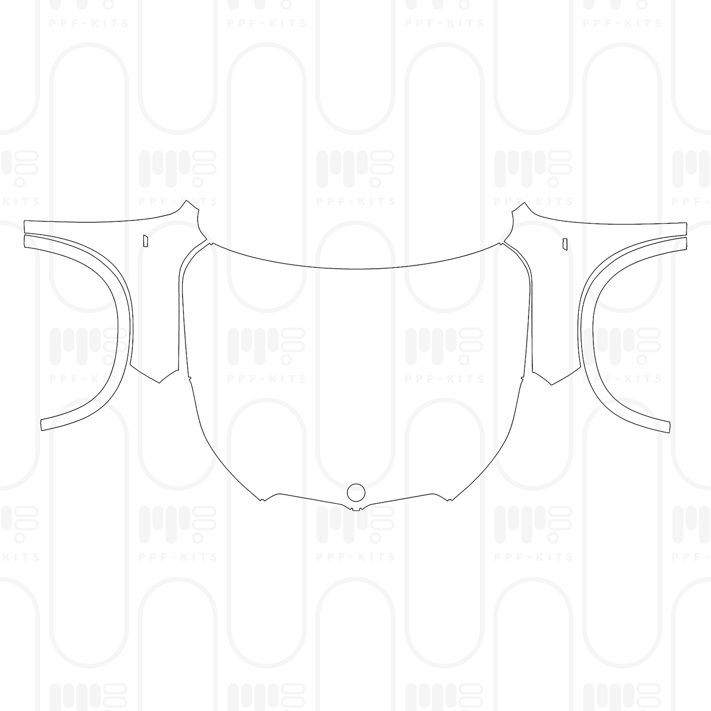 PPF prédécoupé BMW X1 Standard Wheelbase M Sport 2025