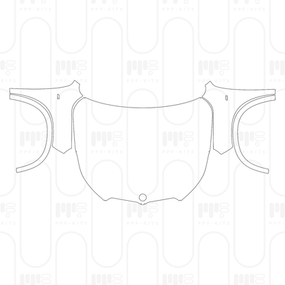 PPF prédécoupé BMW X1 Standard Wheelbase M Sport 2025