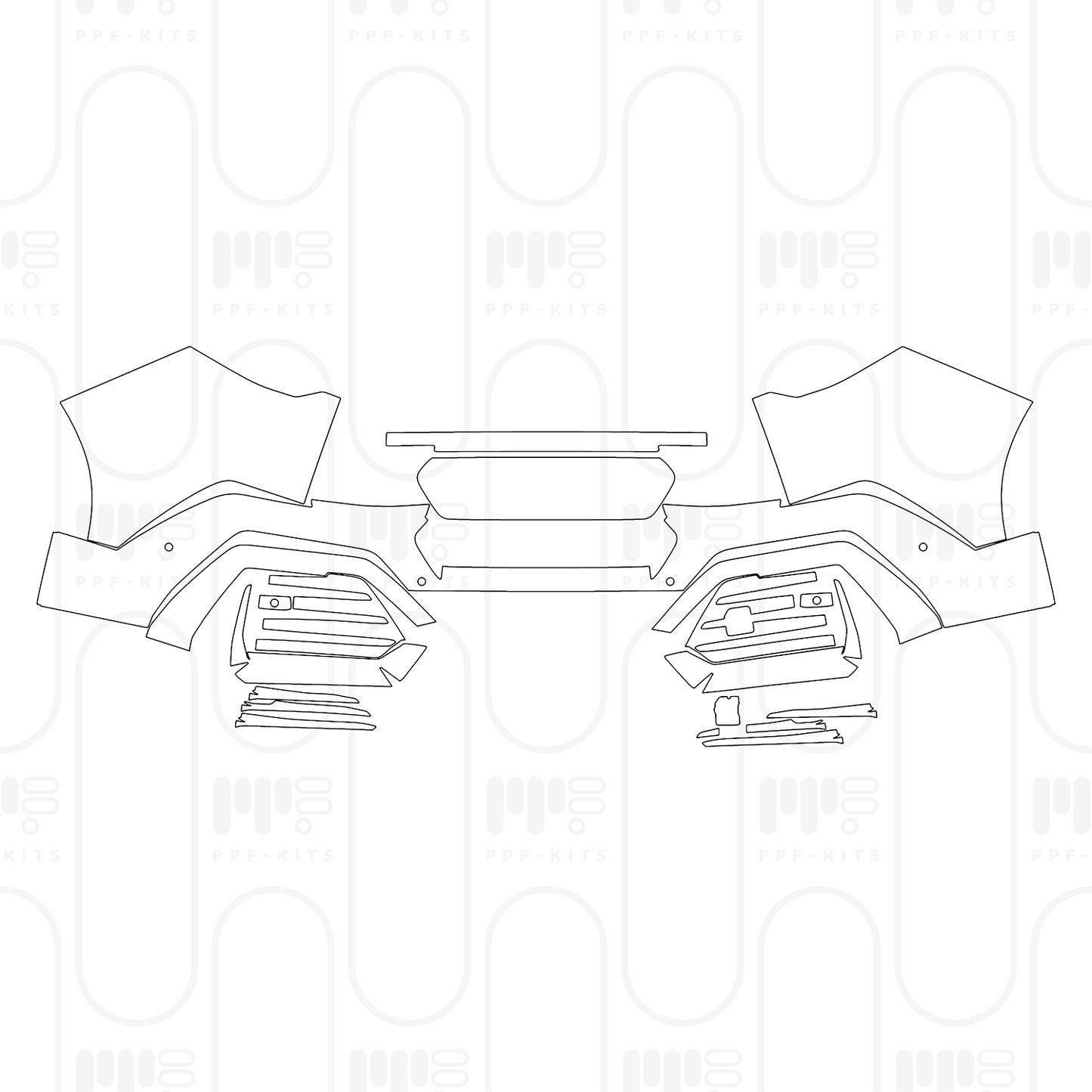PPF prédécoupé BMW X2 M Sport 2025