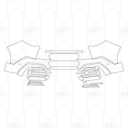 PPF prédécoupé BMW X2 M Sport 2025