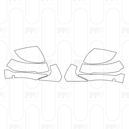 PPF prédécoupé BMW X2 M Sport 2025