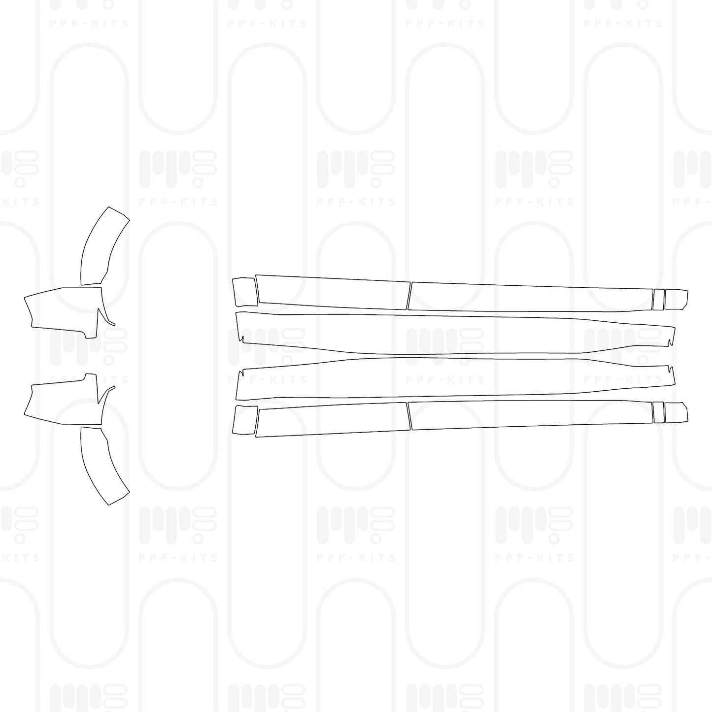 PPF prédécoupé BMW X2 M Sport 2025