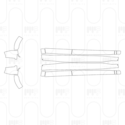 PPF prédécoupé BMW X2 M Sport 2025