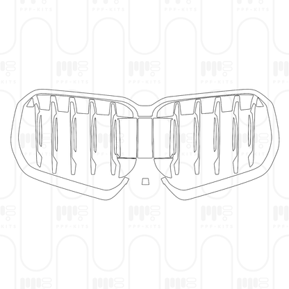 PPF prédécoupé BMW X1 Standard Wheelbase M Sport 2025