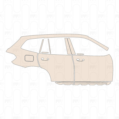 PPF prédécoupé BMW X3 Standard Wheelbase xLine 2024
