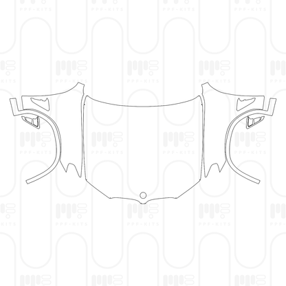 PPF prédécoupé BMW X3 Standard Wheelbase X3 M 2024