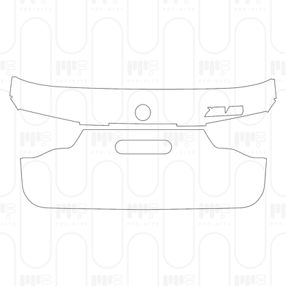 PPF prédécoupé BMW X3 Standard Wheelbase X3 M 2024