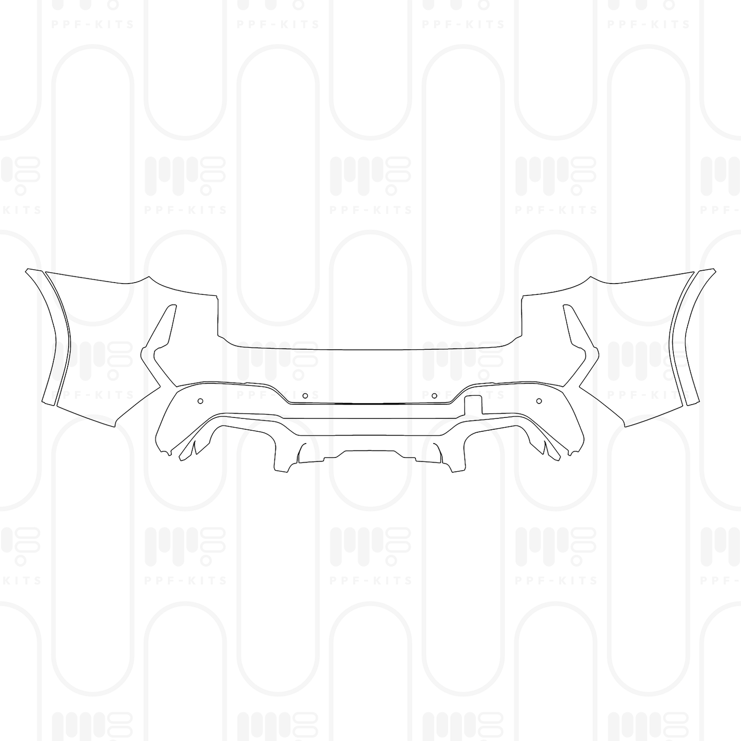 PPF prédécoupé BMW X3 Standard Wheelbase X3 M 2024