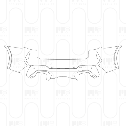 PPF prédécoupé BMW X3 Standard Wheelbase X3 M 2024