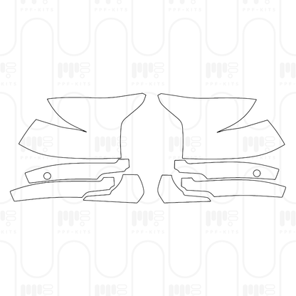 PPF prédécoupé BMW X3 Standard Wheelbase X3 M 2024