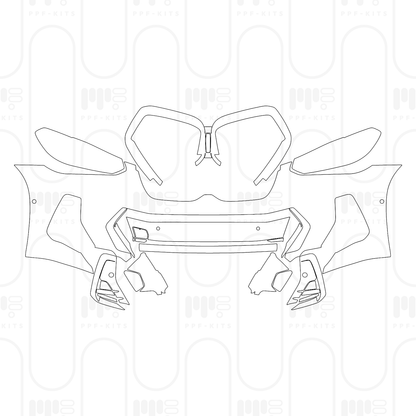 PPF prédécoupé BMW X4 M Sport 2025